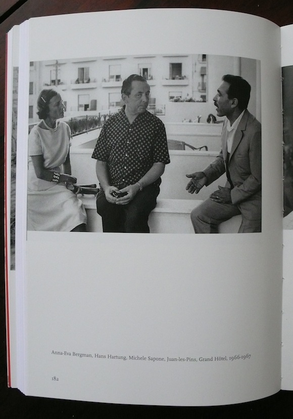 Anna Eva Bergman and Hans Harting with Sapone (right) mid 60s