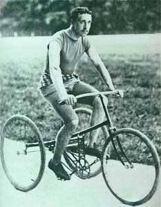 Peter Scheltema Beduin on bike